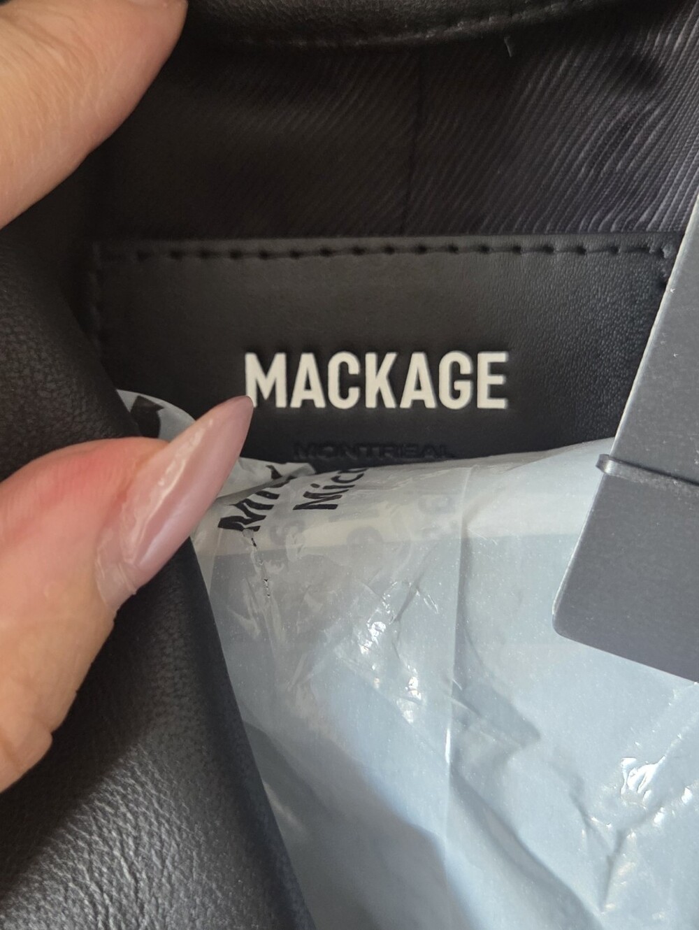 Mackage GAEL-V Black Women's Trench Coat Size M NEW W TAGS - Picture 15 of 16
